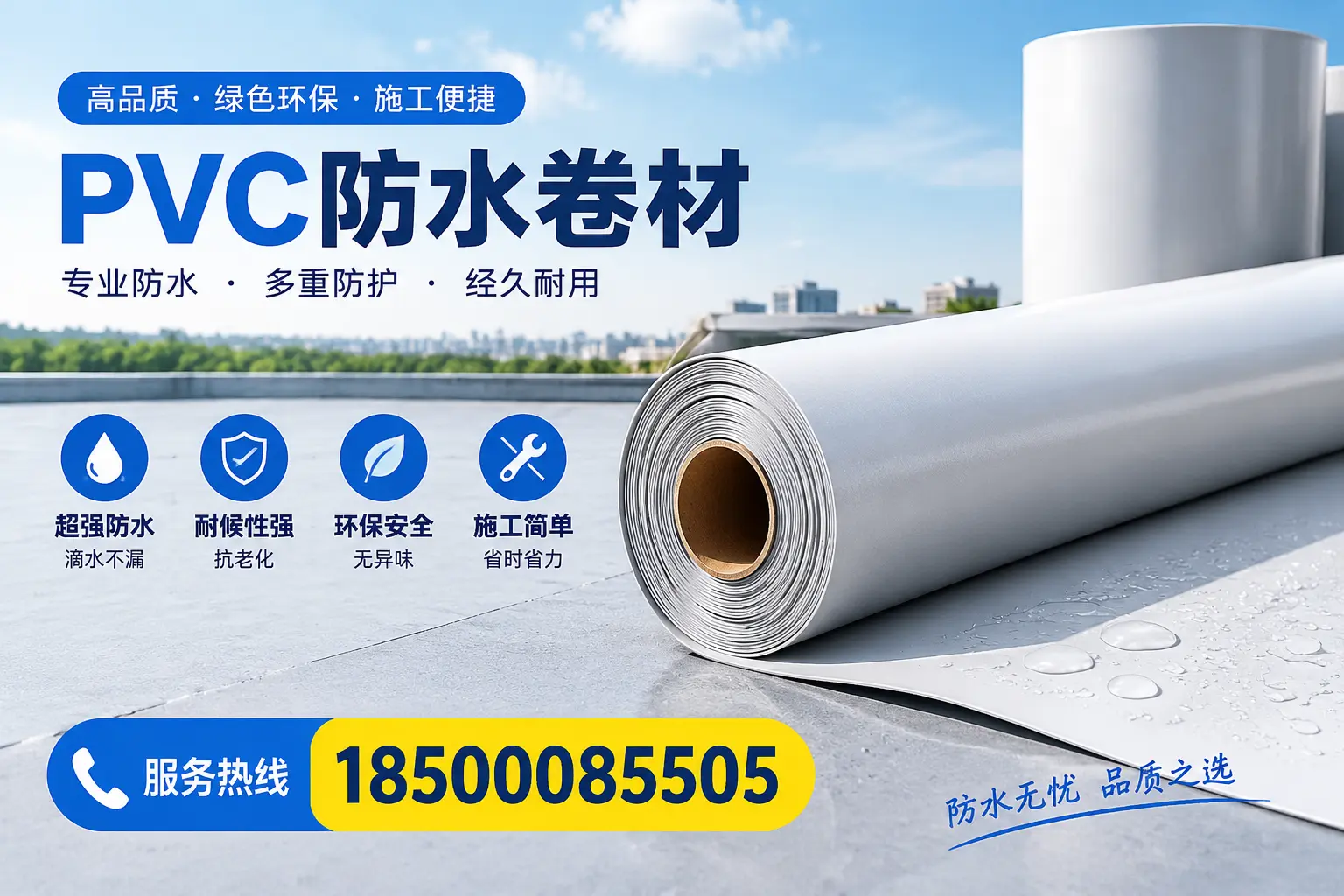 选用PVC防水卷材时需要避开的常见误区，特别是在池州